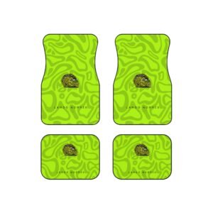 NOR 4 Helmet Neon Car Mats