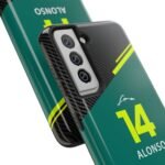 Fernando Alonso 14 F1 Carbon Fiber Phone Case