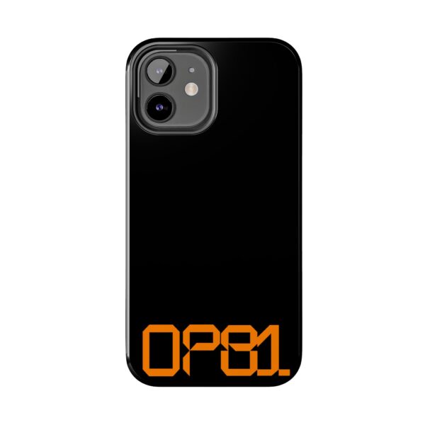 Oscar Piastri OP81 Papaya Phone Case for iPhone Orange and Black Oscar Piastri Formula Racing iPhone Cover Dual-Layer Oscar Piastri OP81 Protective Phone Case Motorsport-Inspired Oscar Piastri Phone Case Papaya Team Formula Racing Tough iPhone Cover