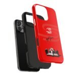1786167530830021791_4096.jpeg Ayrton Senna Red Phone Case – F1 World Champion Cover
