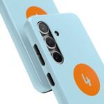 1802598633942806052_4096.jpeg NOR F1 Miami Orange Pastel Blue Phone Case