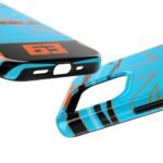 18082176252315032247_4096.jpeg George Russell Silverstone British GP F1 2025 Helmet Phone Case