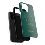 18222004482541145019_4096.jpeg Alonso FA14 Phone Case – F1 Aston Martin Cover