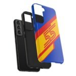 1842481205595080318_4096.jpeg Carlos Sainz CS55 Williams Helmet 2025 F1 Phone Case
