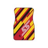 Carlos Sainz Red and Yellow F1 Car Mats