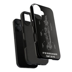 SF-24 Black Phone Case