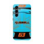 2092129427278646729_4096.jpeg George Russell Silverstone British GP F1 2025 Helmet Phone Case