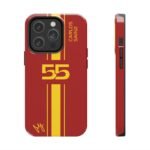 2192807943895917582_4096.jpeg Carlos Sainz Phone Case – Red Yellow iPhone & Samsung Cover