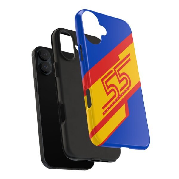 230487437796486209_4096.jpeg Carlos Sainz CS55 Williams Helmet 2025 F1 Phone Case