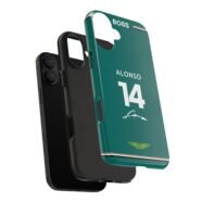 Fernando Alonso Phone Case – 14 F1 2025 Aston Martin Cover