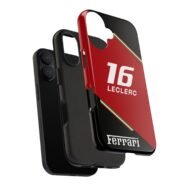 Charles Leclerc16 Red and Black Phone Case