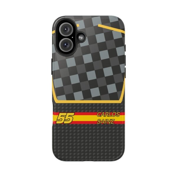 2385824063705746970_4096.jpeg Carlos Sainz 2024 Monza Race Suit Tough Phone Case
