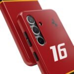 2412974490838686404_4096.jpeg Charles Leclerc CL16 Sporty Tough Phone Case