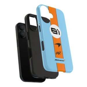 Oscar Piastri F1 2024 Blue Phone Case