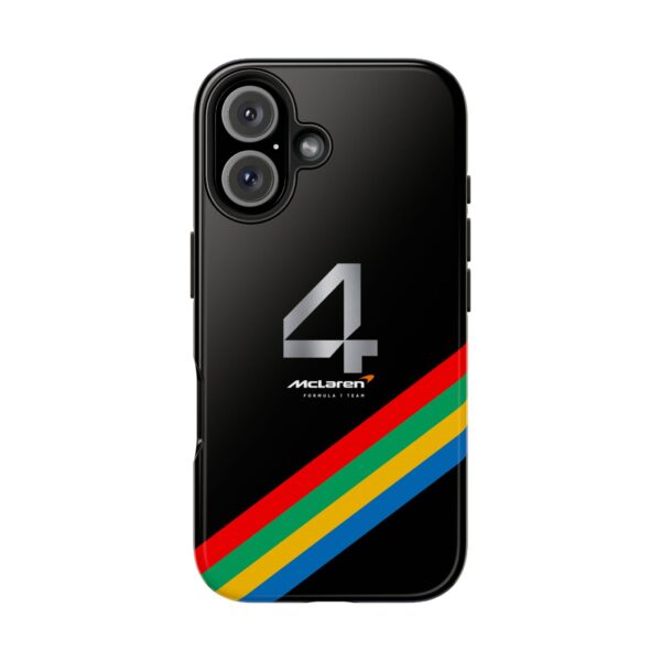 NOR 4 British GP Chrome Livery 2025 Phone Case – Formula 1 Racing Fan Gear