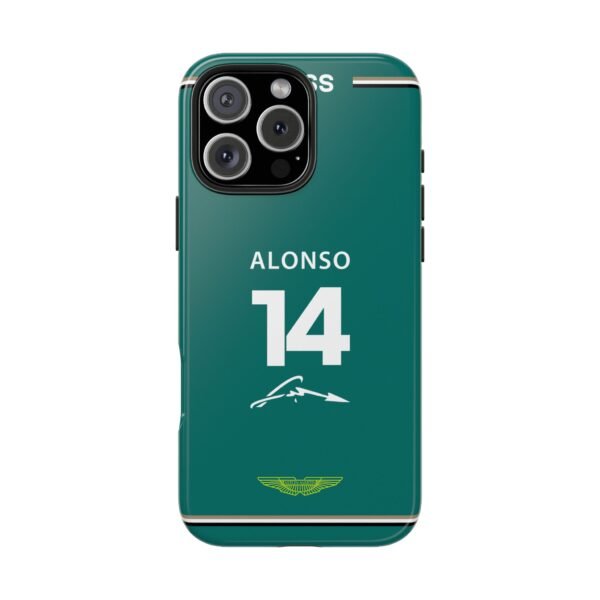 2530877951848595969_4096.jpeg Fernando Alonso Phone Case – 14 F1 2025 Aston Martin Cover