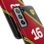 2654294158182696885_4096.jpeg Charles Leclerc CL16 Carbon Fiber 2025 F1 Phone Case