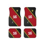 Charles Leclerc F1 Carbon Fiber Car Mats
