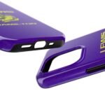 2947698572313661091_4096.jpeg HAM Purple Helmet F1 Phone Case
