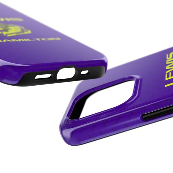 2947698572313661091_4096.jpeg HAM Purple Helmet F1 Phone Case