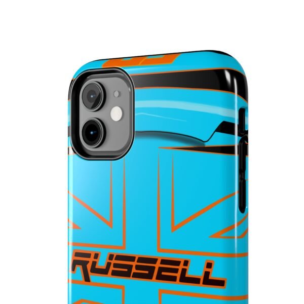 3394411175636124423_4096.jpeg George Russell Silverstone British GP F1 2025 Helmet Phone Case