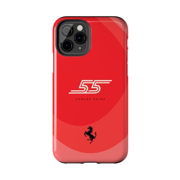 Carlos Sainz Phone Case for iPhone Ferrari Carlos Sainz Samsung Cover Red and Classy Sainz F1 Phone Case Tough Ferrari Carlos Sainz iPhone Case Motorsport Protective Sainz Case