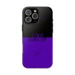 3858781538917779341_4096.jpeg HAM Purple minimalistic Tough Phone Cases