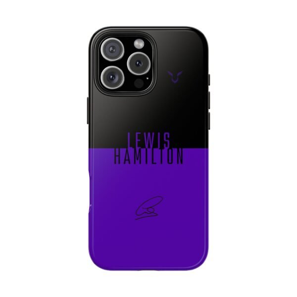 3858781538917779341_4096.jpeg HAM Purple minimalistic Tough Phone Cases
