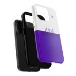 4120510629802745718_4096.jpeg HAM Purple White Phone Case