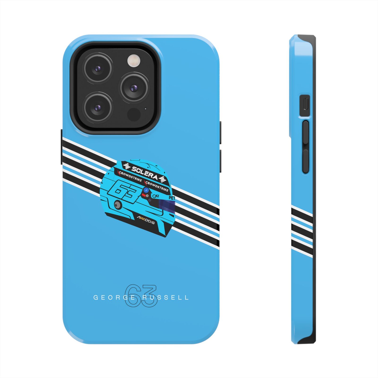 4403218726344223051_4096.jpeg George Russell 2025 F1 Fan Phone Case