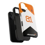 Oscar Piastri OP81 Orange Black Phone Case