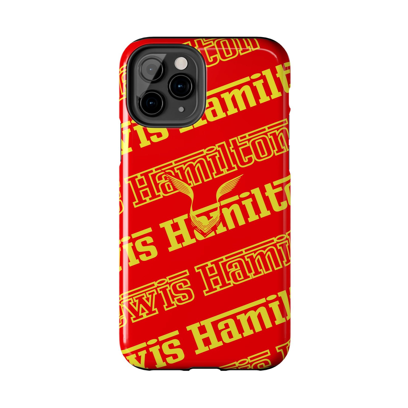 4705969931399605816_4096.jpeg HAM red and yellow Phone Case
