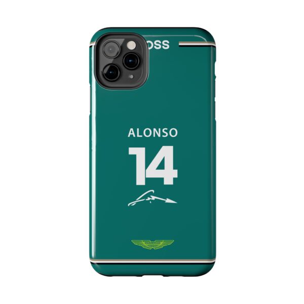 Alonso Phone Case Racing Number 14 iPhone Aston Martin Alonso Samsung Protective Cover F1 Alonso Racing 2025 Phone Case Tough Alonso Motorsport Phone Cover
