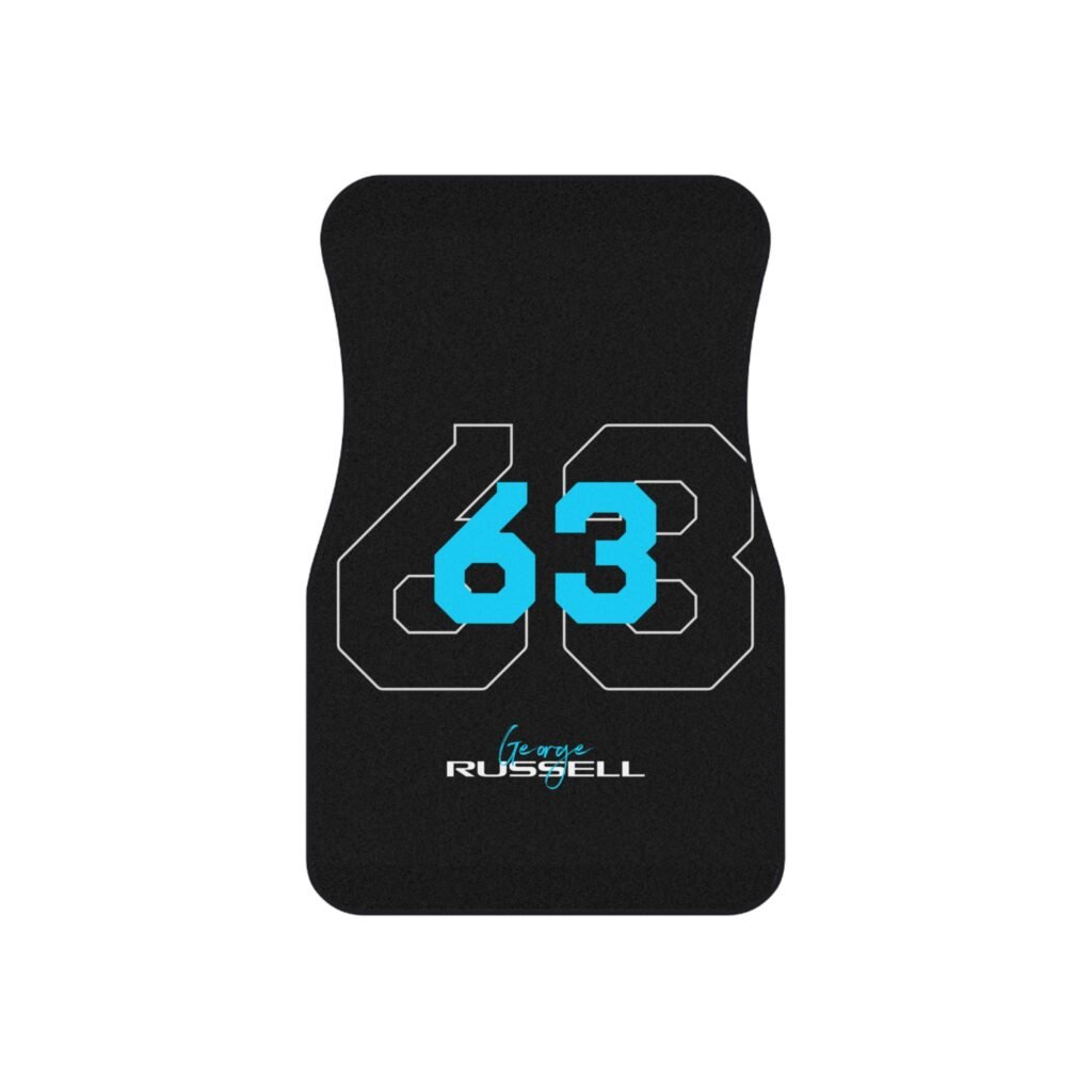 George Russell 63 F1 Car Mats