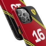 4919445318732220543_4096.jpeg Charles Leclerc CL16 Carbon Fiber 2025 F1 Phone Case