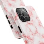 5147066991905237325_4096.jpeg Charles Leclerc Red and White Marble Phone Case