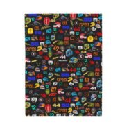 2025 F1 Doodle Plush Blanket Racing doodle throw blanket Cozy motorsport doodle blanket F1 fan doodle design plush throw