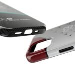 5383207460136024466_4096.jpeg George Russell F1 Black Grey Carbon Fiber Phone Case