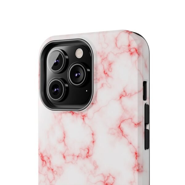 5388476568649873440_4096.jpeg Charles Leclerc Red and White Marble Phone Case