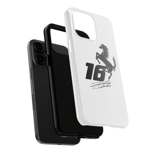 5517342717882469216_4096.jpeg Charles Leclerc CL16 Phone Case | Ferrari F1