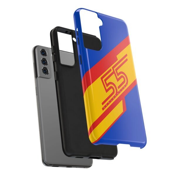 5772409450839127539_4096.jpeg Carlos Sainz CS55 Williams Helmet 2025 F1 Phone Case