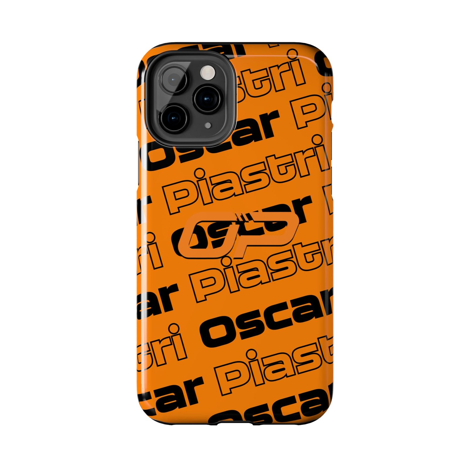 5811544301448536517_4096.jpeg Oscar Piastri orange and black F1 Phone Case
