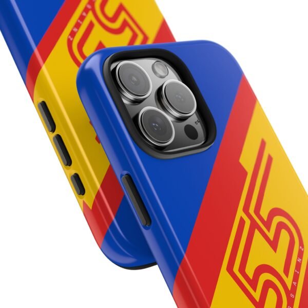 6195923755891328696_4096.jpeg Carlos Sainz CS55 Williams Helmet 2025 F1 Phone Case