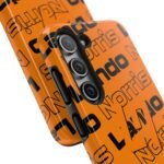 NOR 4 F1 orange and black Phone Case