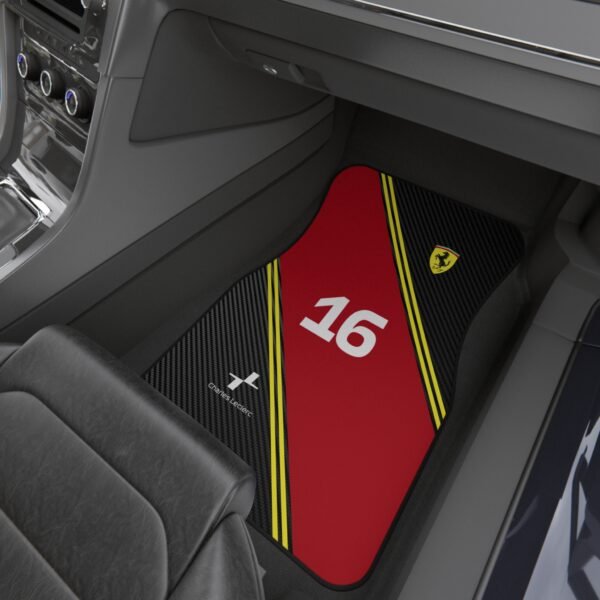6708656411763280379_2048.jpeg Charles Leclerc F1 Carbon Fiber Car Mats