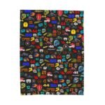 6775707195859582727_2048-1.jpeg 2025 F1 Doodle Plush Throw Blanket – Cozy Home Décor for Racing Fans
