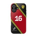 6777887738019767304_4096.jpeg Charles Leclerc CL16 Carbon Fiber 2025 F1 Phone Case