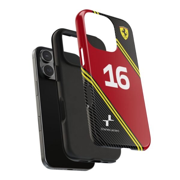6790040801842067519_4096.jpeg Charles Leclerc CL16 Carbon Fiber 2025 F1 Phone Case