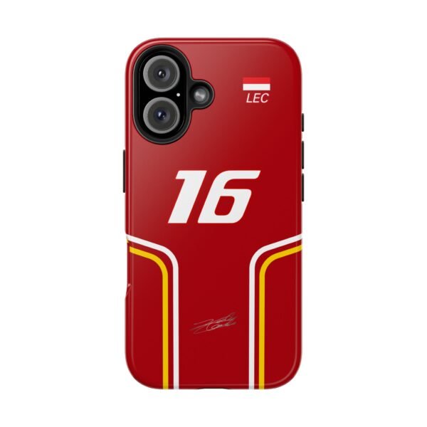 6800933418687758761_4096.jpeg Charles Leclerc Race Suit F1 2024 Phone Case