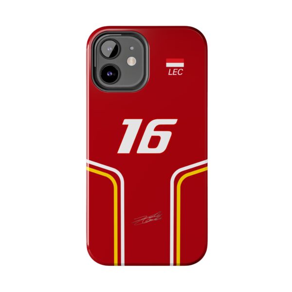 Leclerc Race Suit 2024 iPhone Case Leclerc 2024 Race Suit Samsung Phone Cover Durable Leclerc Race Suit F1 Phone Case Leclerc Race Suit Design iPhone Cover F1 Inspired Leclerc Race Suit 2024 Phone Case
